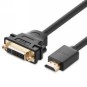 UGREEN HDMI Male to DVI Female Adapter Cable 22cm - 20136