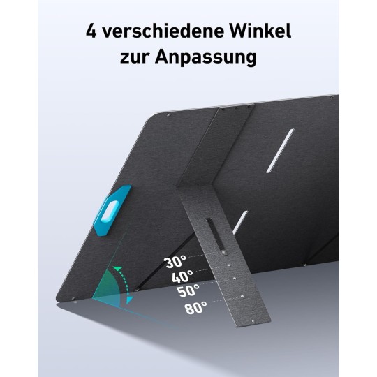 Anker SOLIX PS400 (400W) Portable Solar Panel Gray - A24370A1