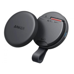 Anker MagGo USB-C Adapter (3-in-1, 10Gbps, For iPhone) Gray - A83D1HA1