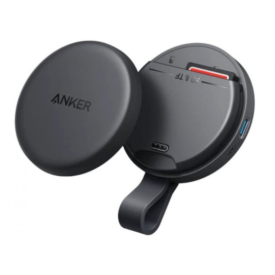 Anker MagGo USB-C Adapter (3-in-1, 10Gbps, For iPhone) Gray - A83D1HA1