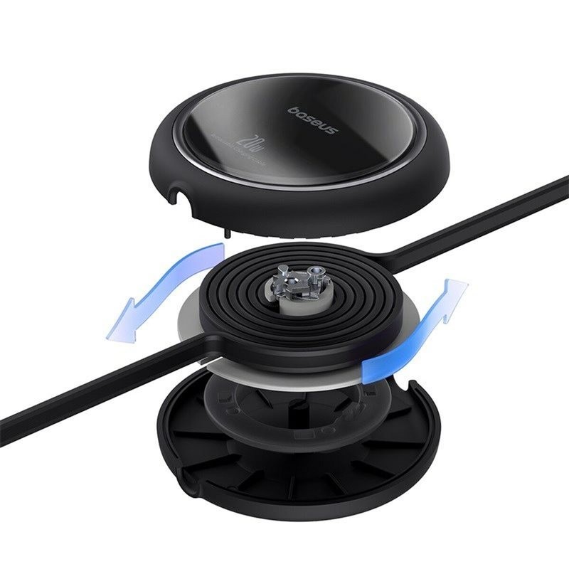 Baseus Free2Pull Retractable Charging Cable USB-C to iP 20W 1m Cluster  - P10364501111-00