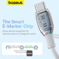 Baseus Pudding Series Fast Charging Cable Type-C to Type-C 100W 2m Stellar White - P10355702221-B2
