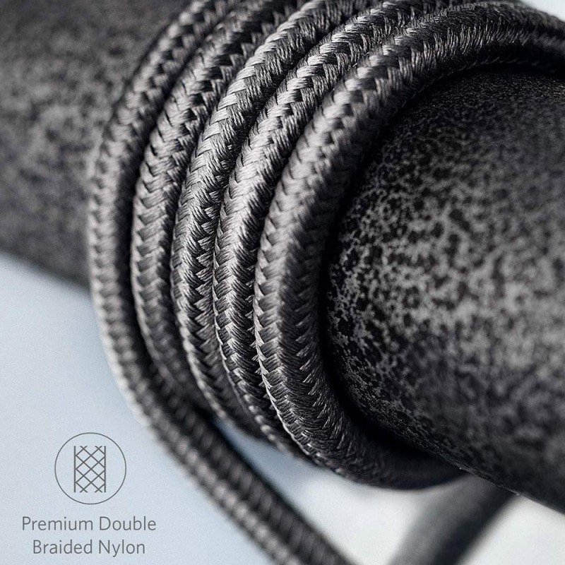 Anker Nylon USB-C to USB-C 2.0 Cable Black - A8752H11