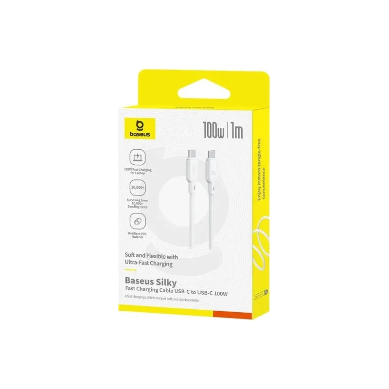 Baseus Silky Series Fast Charging Cable USB to Type-C 100W 1m - P10377703113-00