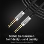 Baseus Yiven Audio Cable（Male to male）M30 1.5m Silver+Black - CAM30-CS1