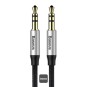 Baseus Yiven Audio Cable（Male to male）M30 1.5m Silver+Black - CAM30-CS1