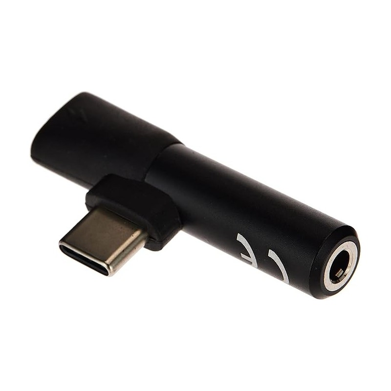 Baseus L41 Type-C (input) for Type-C female connectors + 3.5 mm female connector adapters Black - CATL41-01