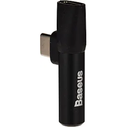 Baseus L41 Type-C (input) for Type-C female connectors + 3.5 mm female connector adapters Black - CATL41-01