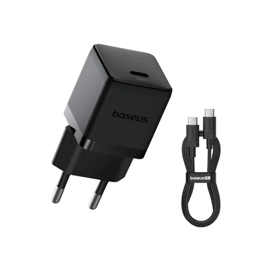 Baseus Palm Fast Charger 1C 20W EU Cluster Black - P10111602113-01