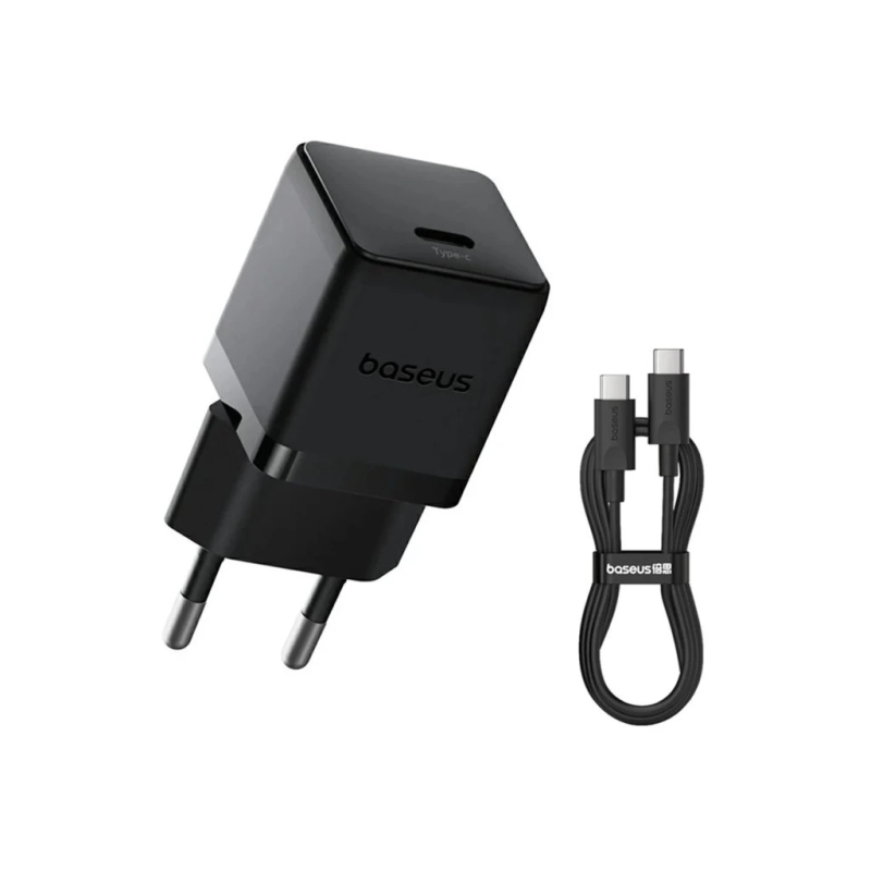 Baseus Palm Fast Charger 1C 20W EU Cluster Black - P10111602113-01