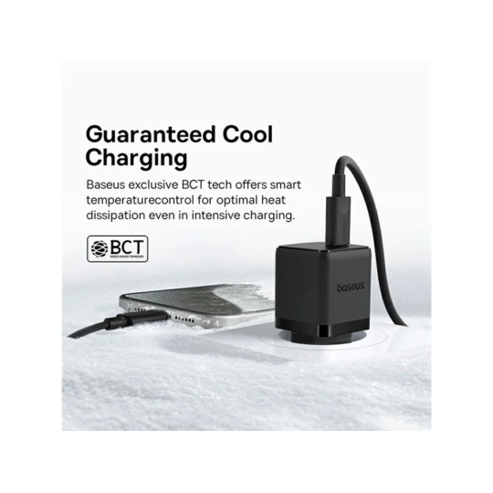 Baseus Palm Fast Charger 1C 20W EU Cluster Black - P10111602113-01