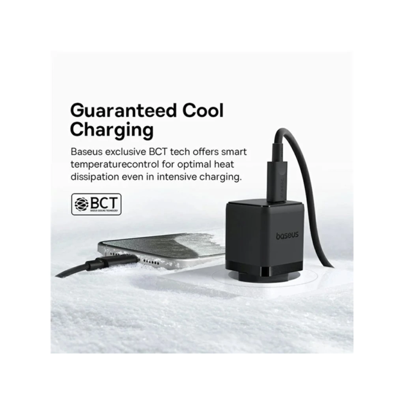 Baseus Palm Fast Charger 1C 20W EU Cluster Black - P10111602113-01