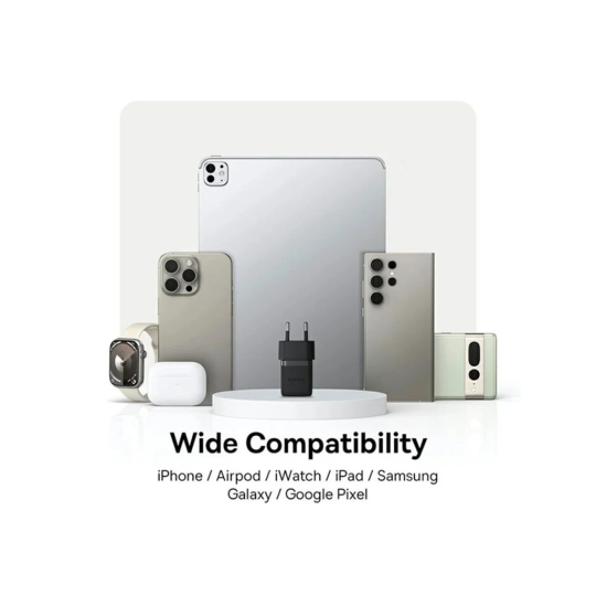 Baseus Palm Fast Charger 1C 20W EU Cluster Black - P10111602113-01