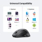 UGREEN Ergonomic Wireless & BLT Mouse - MU101 - 90395