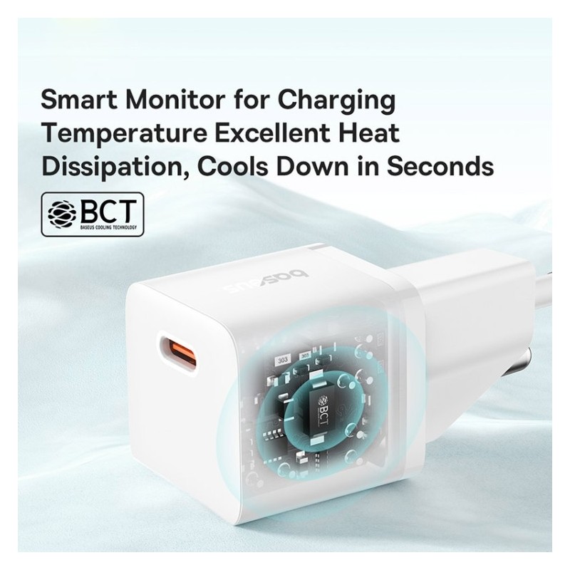Baseus GaN5 Fast Charger(mini) 1C 20W EU - P10110900113-00