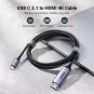 UGREEN USB-C to HDMI Male to Male Cable 1.5m - MM142 - 50570