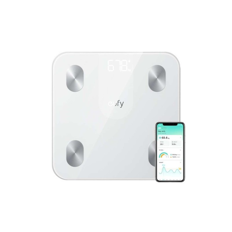Anker Eufy Smart Scale A1 Wireless Digital Bathroom Scale - Black -  T9120K11