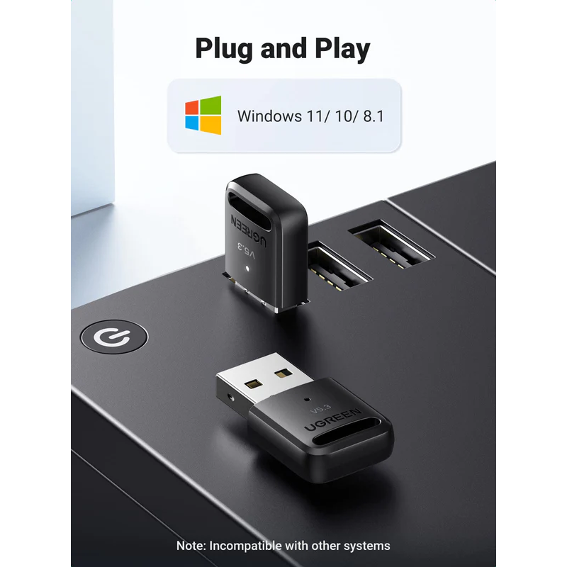 UGREEN Bluetooth 5.3 USB Adapter - CM591 - 90225