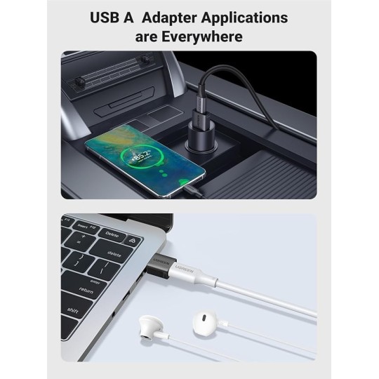 UGREEN USB-C Female to USB-A Male Adapter Set 3-Pack - US701 - 45299