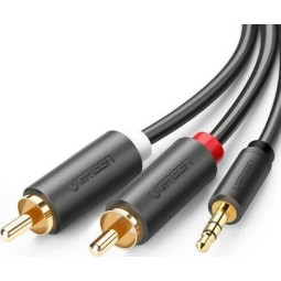 UGREEN 3.5mm Male to 2RCA Male Audio Cable - AV102 - 10772