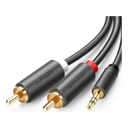UGREEN 3.5mm Male to 2RCA Male Audio Cable - AV102 - 10772