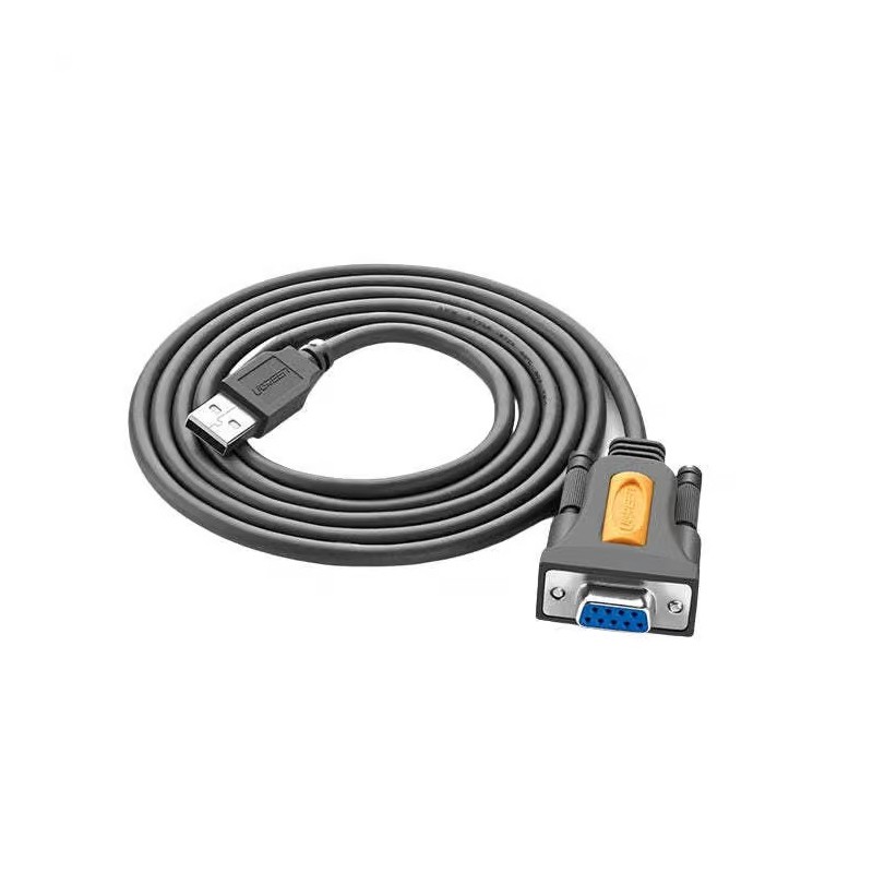 UGREEN 20201 USB to DB9 RS-232 Female Adapter Cable (1.5 Meter) - CR104 - 20201
