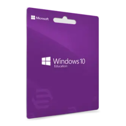 Windows 10 Education Edition – Genuine License Key for Students & Schools | Lifetime Activation, Secure & Efficient OS!!