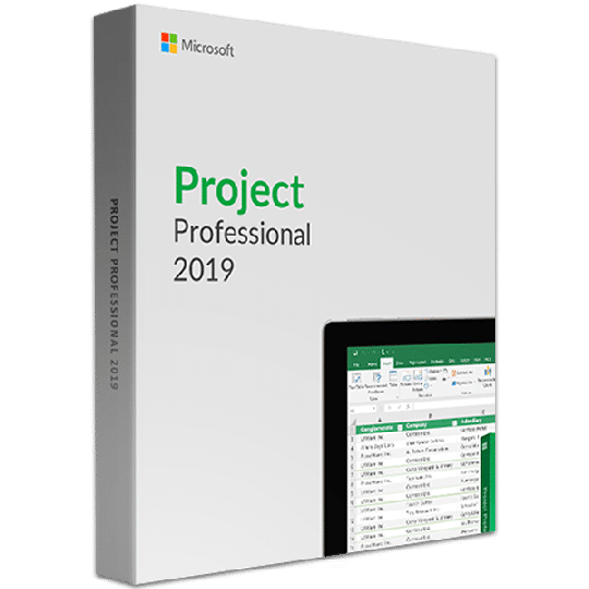 Microsoft Project Professional 2019 | 1 PC License | Project Management Software | Full Version for Windows | Fast Delivery