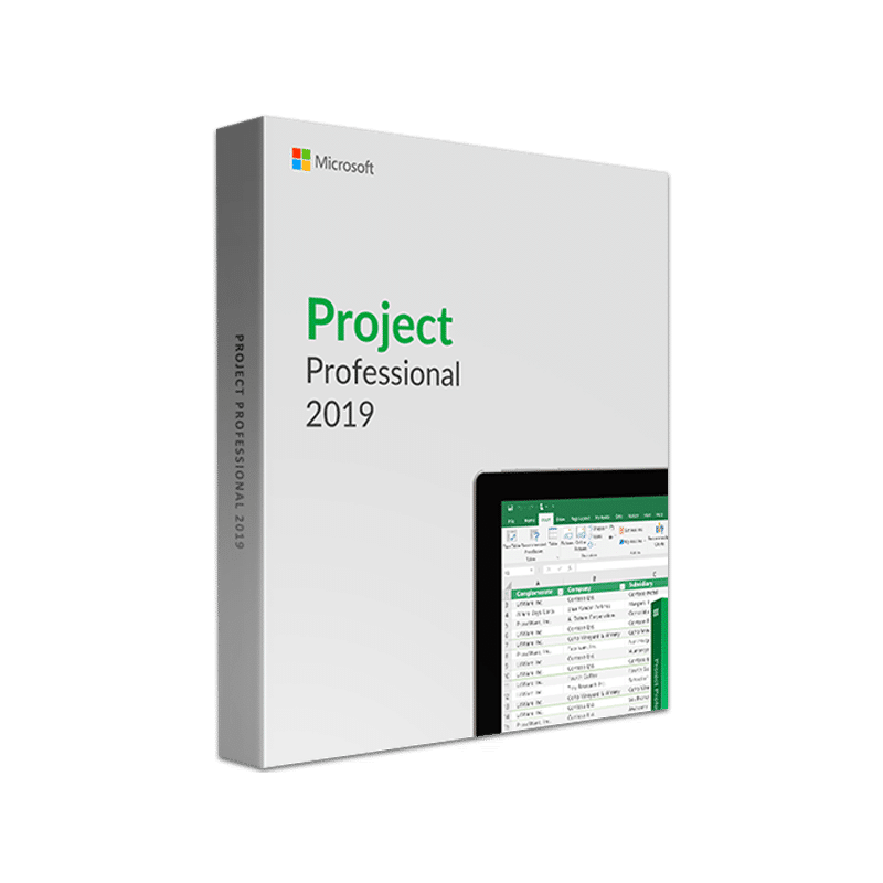 Microsoft Project Professional 2019 | 1 PC License | Project Management Software | Full Version for Windows | Fast Delivery