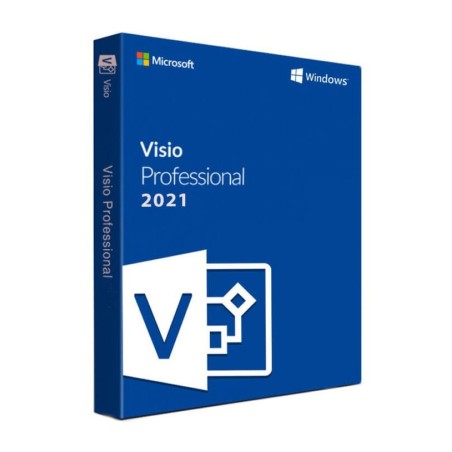 Microsoft Visio Professional 2021 | Digital Download License for Windows