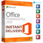 Microsoft Office 2016 Professional Plus Digital License for Windows PC – Word, Excel, PowerPoint & More