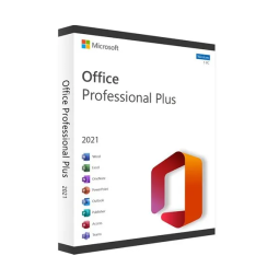Microsoft Office 2021 Professional Plus – Lifetime License for 5 PCs, Full Office Suite with Word, Excel, PowerPoint & Outlook