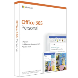 Microsoft 365 Personal – 1 User | 12-Month Digital Subscription with Office Apps & 1TB OneDrive