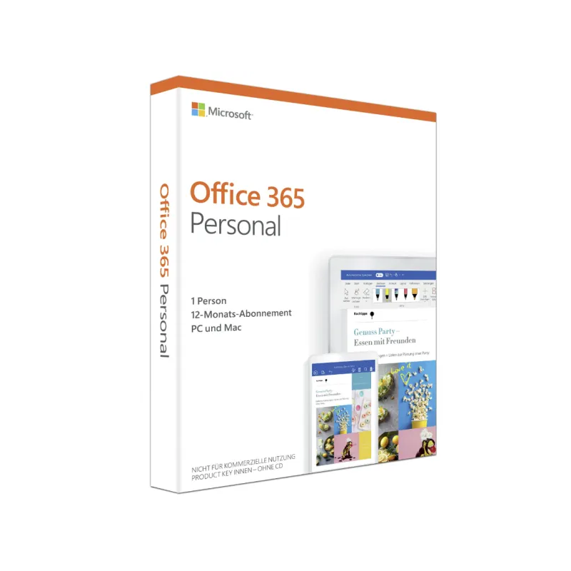 Microsoft 365 Personal – 1 User | 12-Month Digital Subscription with Office Apps & 1TB OneDrive