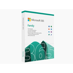 Microsoft 365 Family 1-Year Subscription – Up to 6 Users, 5 Devices Each, Premium Office Apps & 1TB OneDrive Storage