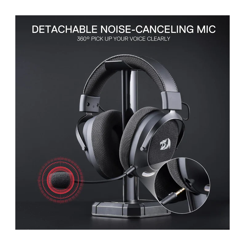 Redragon H858 3-mode Wireless Gaming Headset, 7.1 Surround Sound
