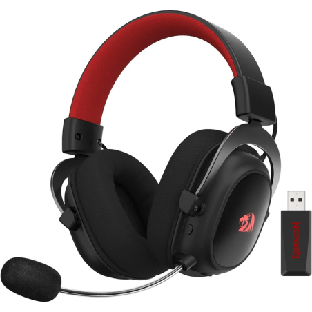 Redragon H510 Pro Zeus Rgb Wireless Gaming Headset - 7.1 Surround Sound