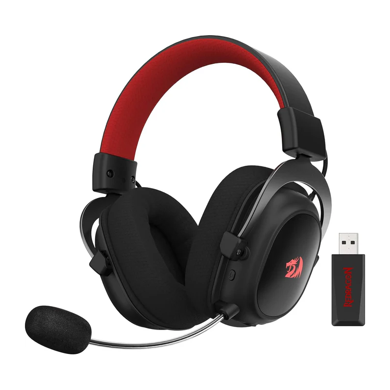 Redragon H510 Pro Zeus Rgb Wireless Gaming Headset - 7.1 Surround Sound