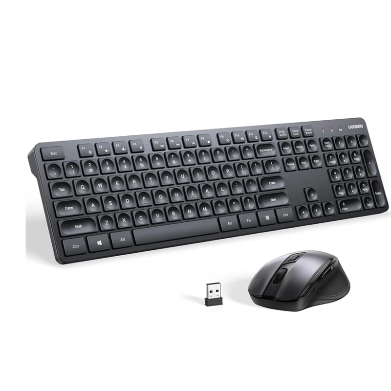 UGREEN Wireless Keyboard and Mouse Combo - MK006 - 45248