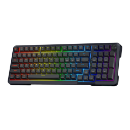 Redragon K688 Wireless Mechanical Keyboard, 3 Mode Gasket Mounted Rgb Gaming