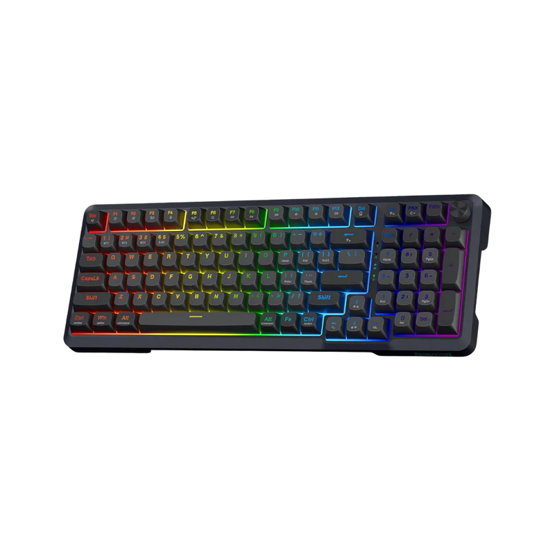 Redragon K688 Wireless Mechanical Keyboard, 3 Mode Gasket Mounted Rgb Gaming