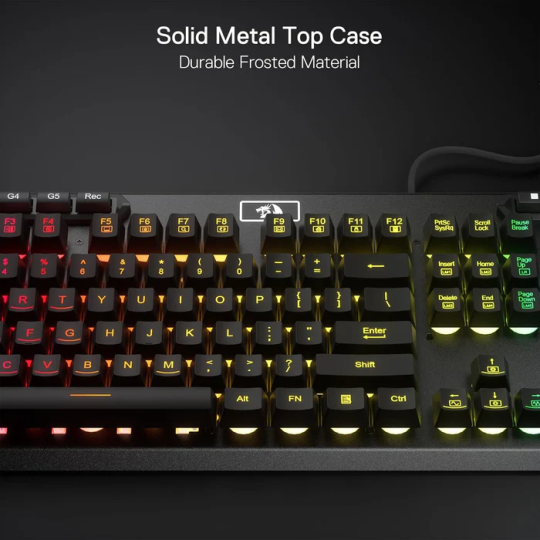 Redragon K688 Wireless Mechanical Keyboard, 3 Mode Gasket Mounted Rgb Gaming
