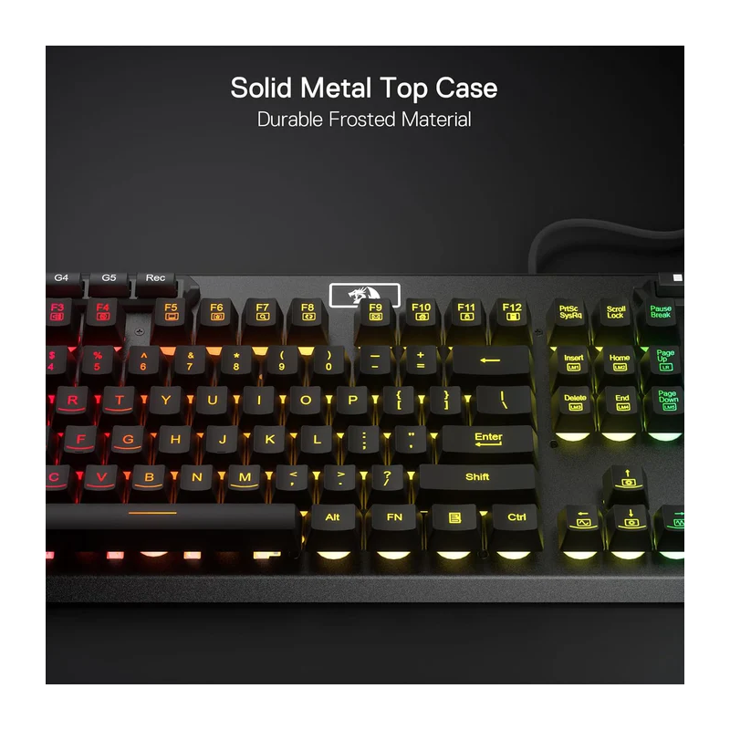 Redragon K688 Wireless Mechanical Keyboard, 3 Mode Gasket Mounted Rgb Gaming