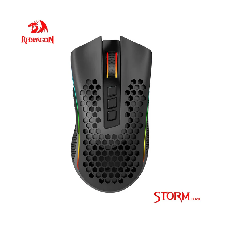 Redragon Storm Pro M808-ks Rgb Usb 2.4g Wireless Gaming Mouse
