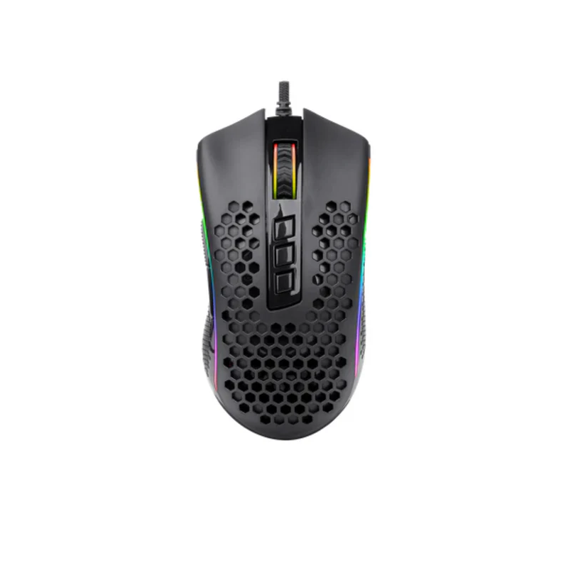 Redragon M808 Storm Lightweight Rgb Gaming Mouse, 85g Ultralight Honeycomb Shell