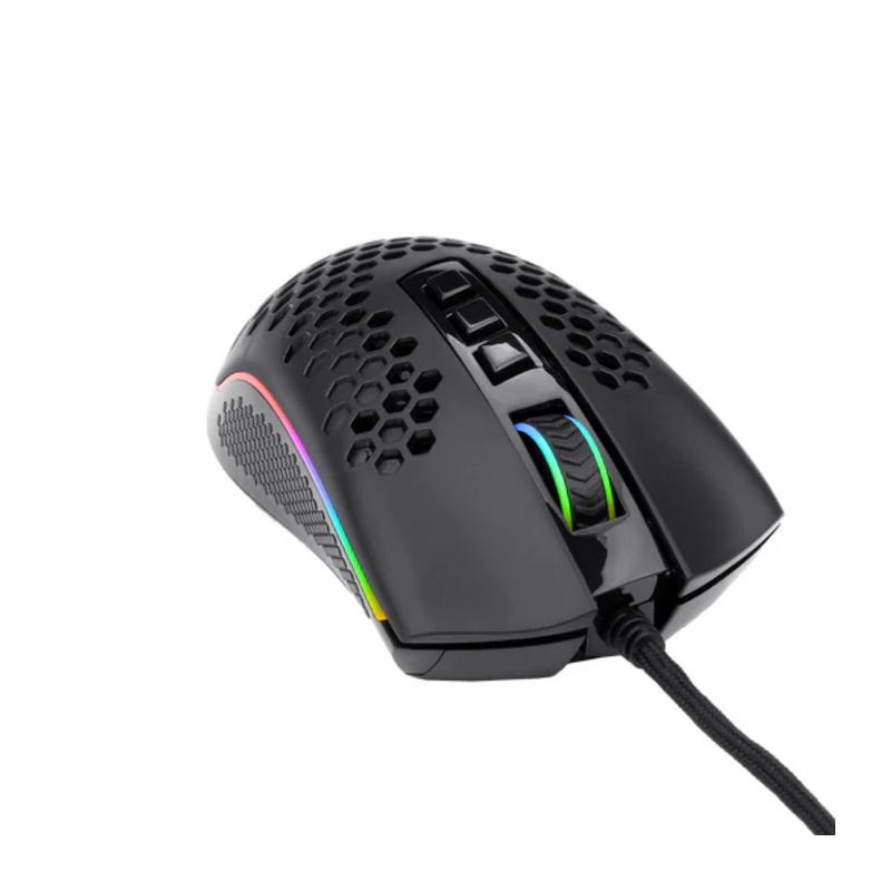 Redragon M808 Storm Lightweight Rgb Gaming Mouse, 85g Ultralight Honeycomb Shell