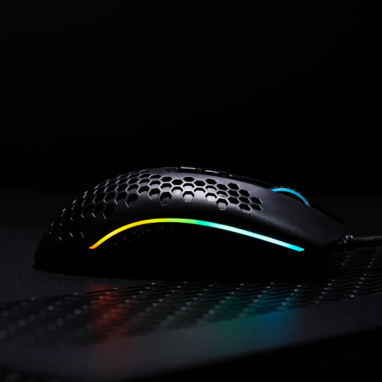 Redragon M808 Storm Lightweight Rgb Gaming Mouse, 85g Ultralight Honeycomb Shell