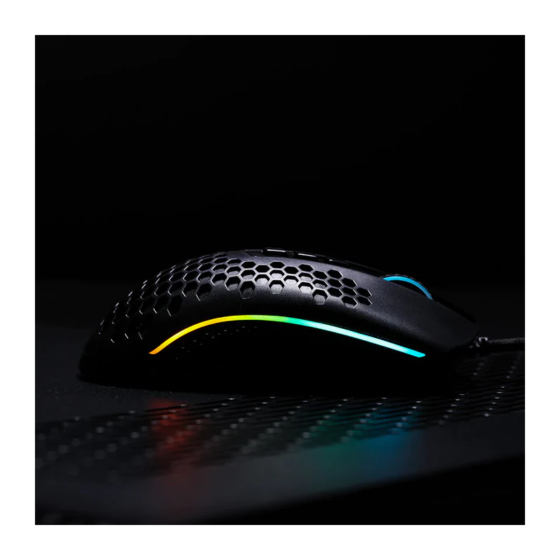 Redragon M808 Storm Lightweight Rgb Gaming Mouse, 85g Ultralight Honeycomb Shell