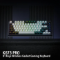 Redragon K673 Pro 75% Wireless Gasket Rgb Gaming Keyboard