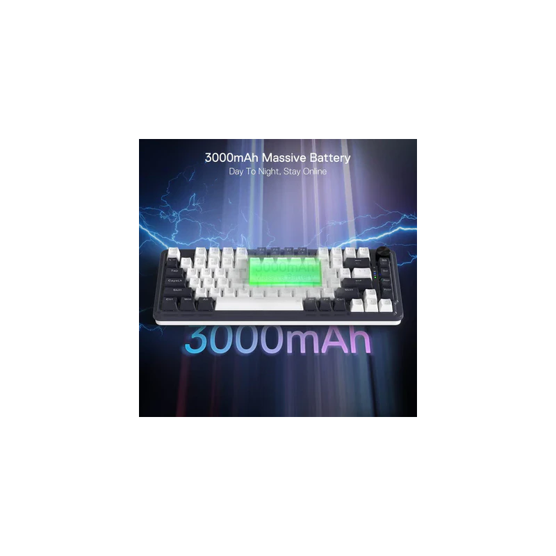 Redragon K673 Pro 75% Wireless Gasket Rgb Gaming Keyboard